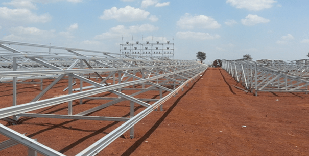 Professional solar mounting installation showcase