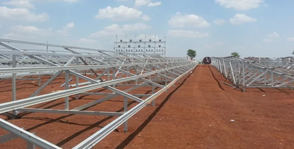 Professional solar mounting installation showcase